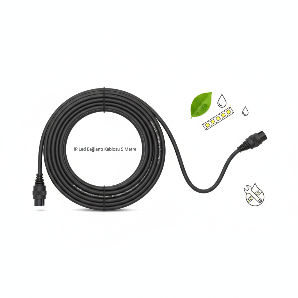 IP Led Bağlantı Kablosu 5 Metre