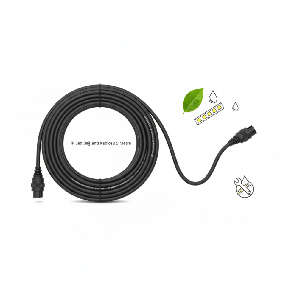 IP Led Bağlantı Kablosu 5 Metre