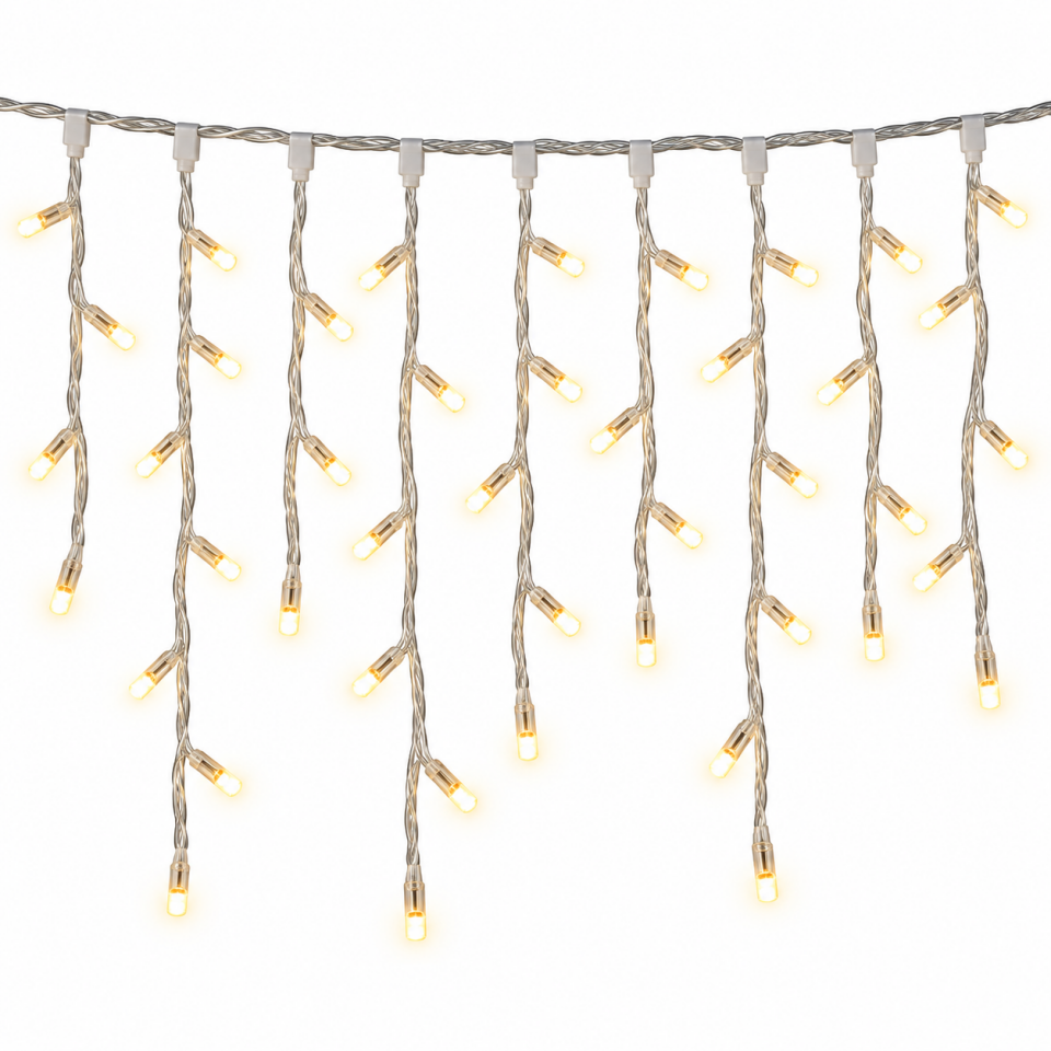 Saçak Led IP65 2.5 Metre En 50x70x90 cm Sarkıt 105 Ledli Dış Mekan Dekoratif Aydınlatma