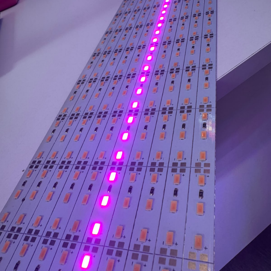 12 Volt 5730 SMD 72 LED 8 mm Grow Çubuk LED Bitki Ledi