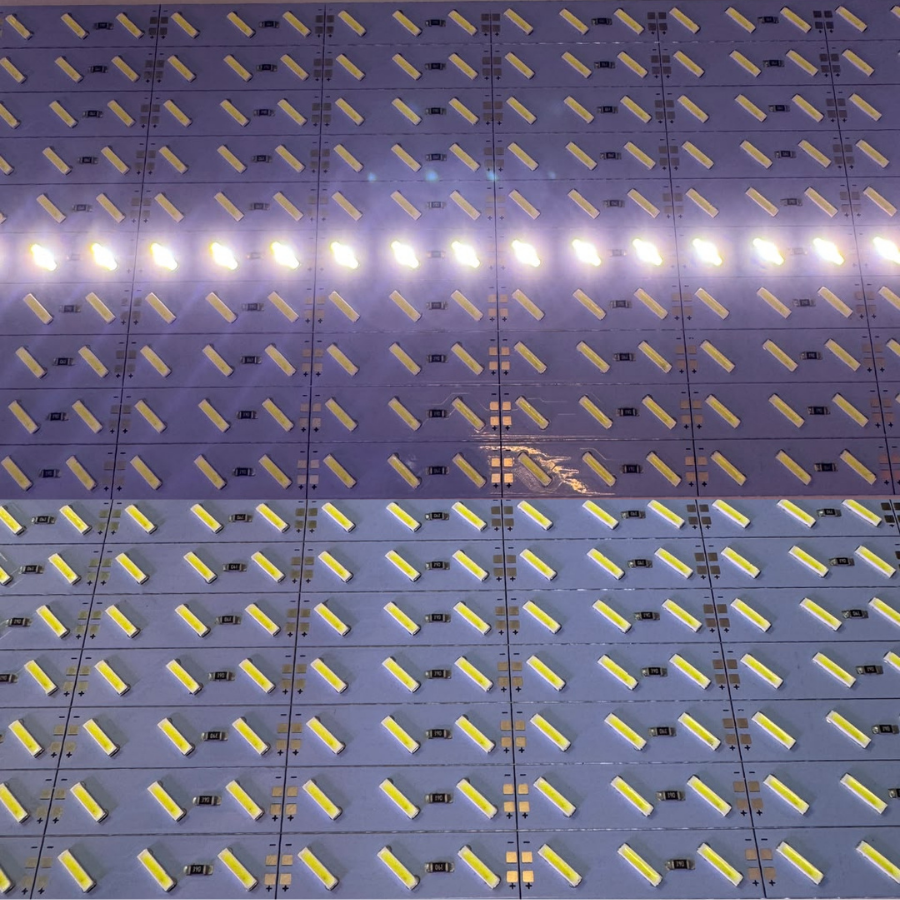 12V 8520 SMD Çubuk LED 72 LED 8 mm Soğuk Beyaz 10.000K