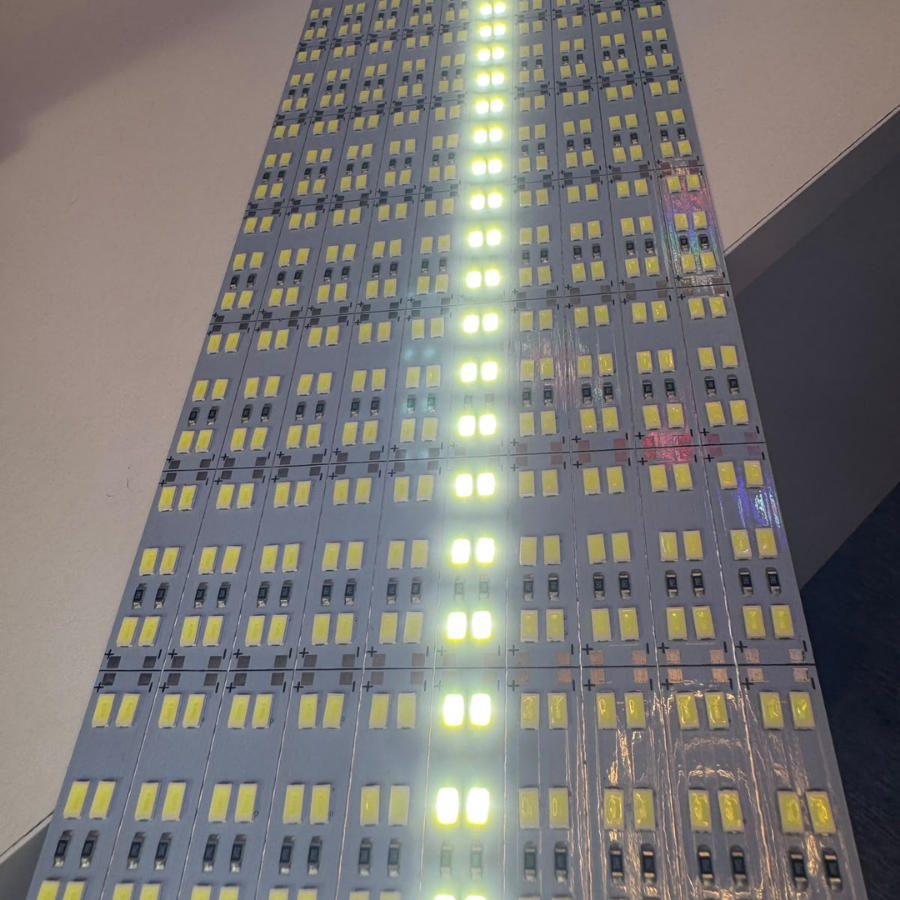 12V 5730 SMD Çubuk LED 144 LED 8 mm Beyaz 6500K